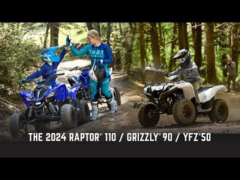 Unleash the Thrills: 2024 Yamaha Youth ATVs for Off-Road Adventure!
