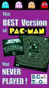 The BEST Pac Man CLONE you NEVER PLAYED! 1980s Super Taxman 2 II H.A.L. Labs Apple II IIe computer