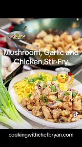Indulge in the flavorsome symphony of our Chicken, Mushroom, and Garlic Stir Fry recipe. Chef Bryan Woolley brings you a tantalizing combination of tender chicken breast, earthy mushrooms, and aromatic garlic, stir-fried to perfection. This dish is elevated with a delightful mixture of soy sauce, oyster sauce, and spices, creating a savory and satisfying meal. Pair it with chow mein noodles for a complete culinary experience that will leave you craving more. Get ready to savor every bite of this