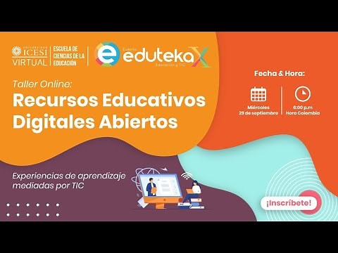 Taller Online: Recursos Educativos Digitales Abiertos