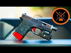 My New Glock 26 Gen 4 with a CUSTOM Glock 26 Slide