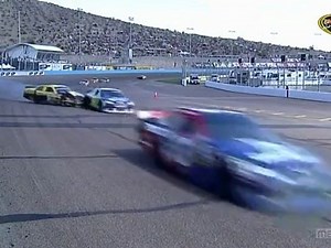 NASCAR sprint cup phoenix 2011 big crash Regan