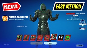 Fortnite Complete Page 1 Doom Quests – How to get Doom Skin, Pickaxe Glider, Wrap and more