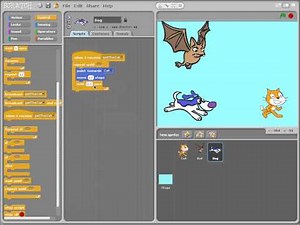 Scratch - Events 01 - Broadcast Command & Coordinating Actions