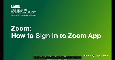 Zoom: How to Sign in to Zoom App