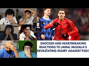 SHOCKED and HEARTBREAKING Reactions to JAMAL MUSIALA'S DEVASTATING Injury against PSG