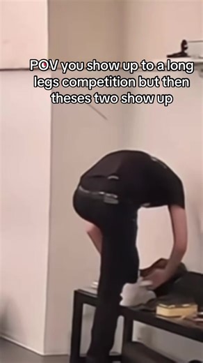 Long Legs Competition Surprise