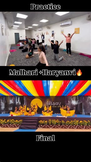 Megha Dhamija | Choreographer on Instagram: "Performance Ho Toh Malhari Jaisi 😎 . . . #trending #dance #viral #meghadhamija #post #viralreels #trendingreels #students #performance #firstprize #viral"