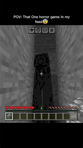 Scared the shit out of me 😭🥀 #minecraft