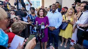NY Governor Kathy Hochul announces State Senator Brian Benjamin as lieutenant governor