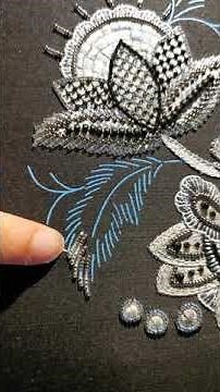 Couching Beads - How to