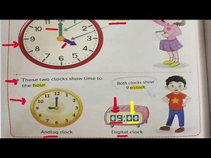 شرح الدرس 55 ماث تانيه ابتدائى جديد ترم اول time am and pm