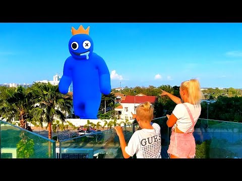 Collection of new series about the BLUE MONSTER