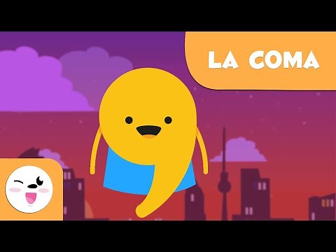 LA COMA - Signos de puntuación - Gramática y ortografía para niños