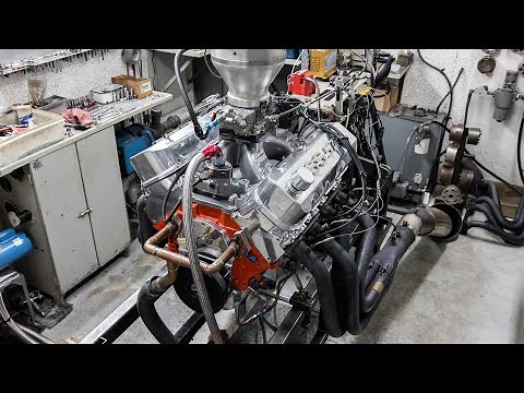GM Performance Big Block 572 Cubic Inch V8 Engine Dyno - 620+ Horsepower