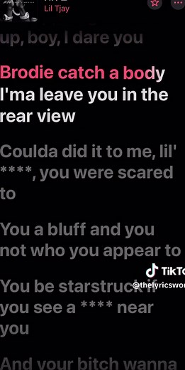 Lil TJay F.N Song Lyrics Video