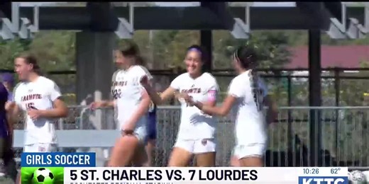 St. Charles girls soccer downs Lourdes 4-0 in regular season finale