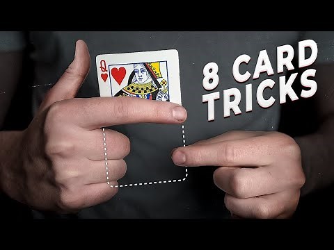 🎩 Learn 8 EASY & VISUAL Card Magic Tricks! Step by Step Tutorial 🎩