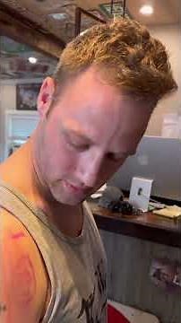 He's from Australia! Where should i travel next?!🤔#tattoos #tattooartist #fyp