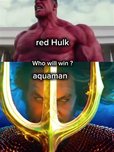 HULK vs RED HULK vs AQUAMAN 🔥 | Ultimate Fight | Marvel vs DC