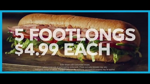 Subway TV Spot, 'Robo-Pound'