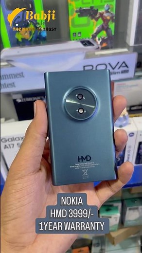 HMD Touch 4G Unboxing 🔥 Smart Feature Phone with 4G Speed | Babji Mobile