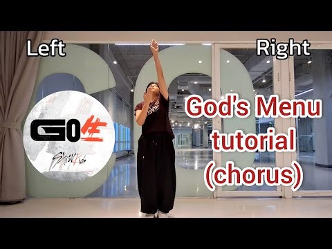 Stray Kids - God's Menu tutorial (mirrored & slowed) | chorus