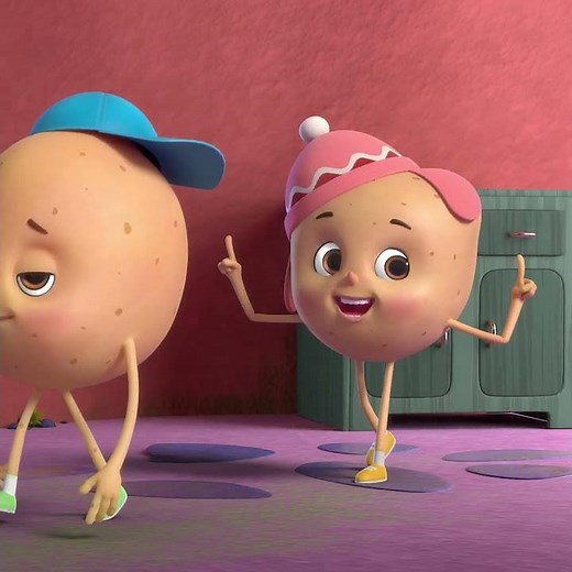 1, 2, 3, 4, 5, 6, 7, 8 Potatoes, Learn Numbers | Emma And Joey Nursery Rhymes | Beep Beep