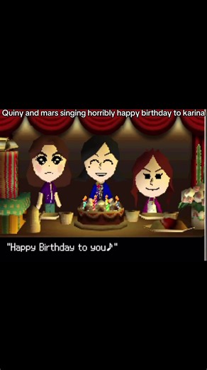 Tomodachi Life Choir Class: Quiny & Mars Sing Happy Birthday Horribly