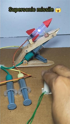 DIY missile project #experimnent #ytshorts
