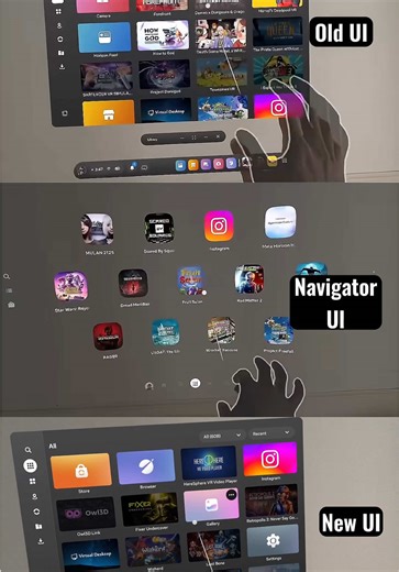 Quest UI Comparison: v83 vs v85 vs v2.1 & Navigator