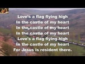There is a flag flying high