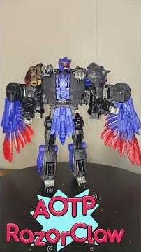 AOTP RazorClaw was better than expected #transformers