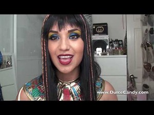 How to Create a colorful Queen Cleopatra look for Halloween