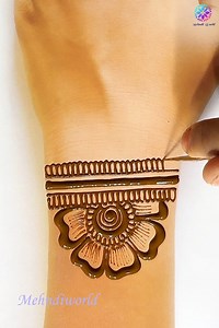 19K views · 474 reactions | Beautiful back hand mehndi design #artist #art #mehnadi #beutiful #design #latest | Mehndi World | Facebook