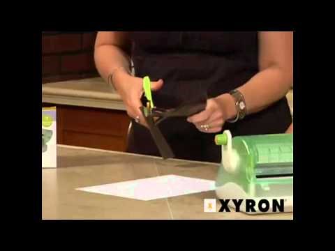 Xyron 5 Inch Creative Station Laminator Demo Video - XRN510