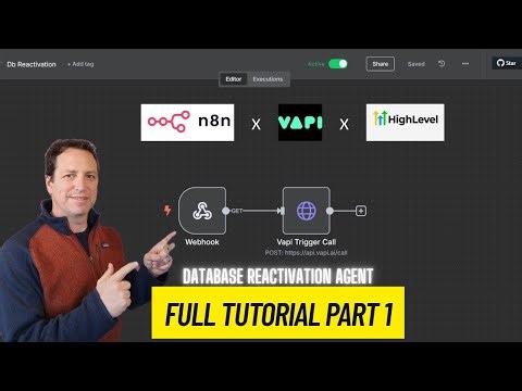 DB Reactivation Campaign Part 1 - How to Trigger Outbound AI Phone Calls - n8n + GoHighLevel + Vapi