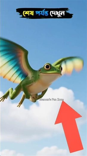 ব্যাঙ আকাশে উড়ছে 😳 #youtubeshorts #trending #shortvideo #shorts ‪@Shihabsdream‬