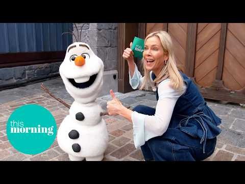 Do You Want To Build a Snowman? We Meet Olaf! | This Morning