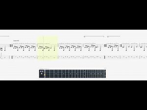 Metallica ANESTHESIA Pulling Teeth BASS GUITAR TAB