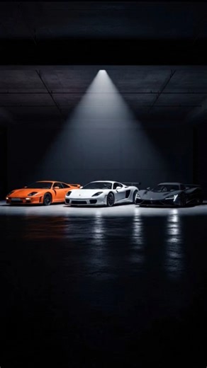 Three Generations of Supercars: Which Would You Take? #supercar #shorts