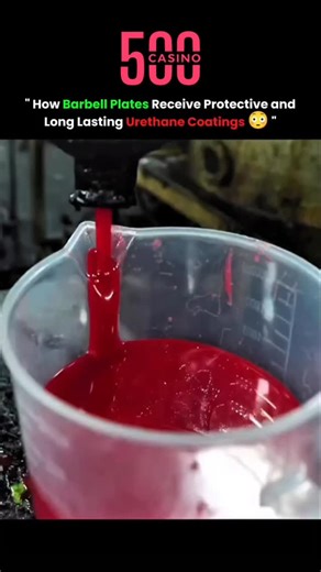 x on Instagram: "Urethane is molded around barbell plates to create a protective coating. The process begins by preparing the plates and pouring liquid urethane into precise molds. The material spreads and conforms to the shape of each plate. After curing, the urethane forms a smooth, durable surface that reduces noise, prevents damage, and extends the lifespan of the plates.Each step ensures consistent thickness, strong adhesion, and high-quality finish. via : @xsuperfactory (No copyright inten