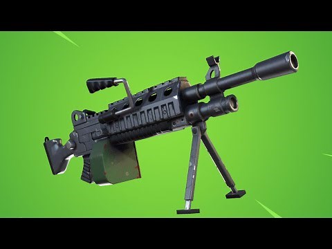 Destroy structures with light machine gun Fortnite