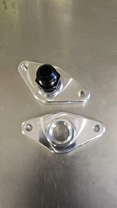 Driftmotion 1JZ and 2JZ/7M Idle speed control block off plates are now available with an AN-10 ORB port, which you can use with our remote mount universal idle speed control. #driftmotion #idlespeedcontrol #1jzgte #2jzgte #7mgte | Driftmotion, Inc.