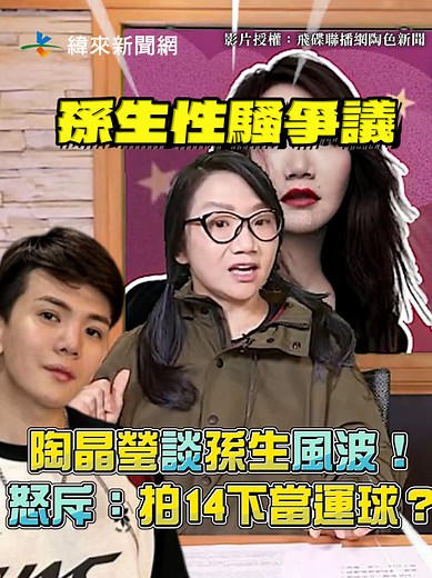 陶晶瑩敏感話題討論孫生事件