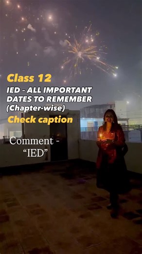 Surbhi Gupta | Economics Educator | Career & Growth Mentor on Instagram: "IED me score tabhi boost hota hai jab dates, years, events & policy timelines bilkul crystal clear ho. Aur CBSE Boards 2026 me picture-based + fact-based questions yahin se ban rahe hain. Isiliye maine prepare kiya hai: ✨ IED – ALL IMPORTANT DATES TO REMEMBER (Chapter-wise) Perfect for: 1 markers, MCQs, picture-based Qs, case studies, and 4 markers. Inside the PDF: 📌 Ch-1: India on the Eve of Independence — railway expans