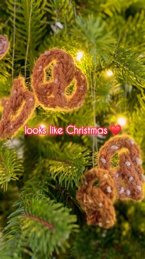 Tree ornament DIY #knitting
