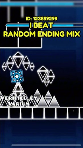 RANDOM ENDING MIX in Geometry Dash… #geometrydash