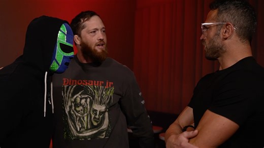 Kyle O'Reilly convinced Roderick Strong to Conglomerate with Hologram in a Trios Match against The Frat House during #AEWTailgateBrawl AT THE TOP OF THE HOUR! | All Elite Wrestling