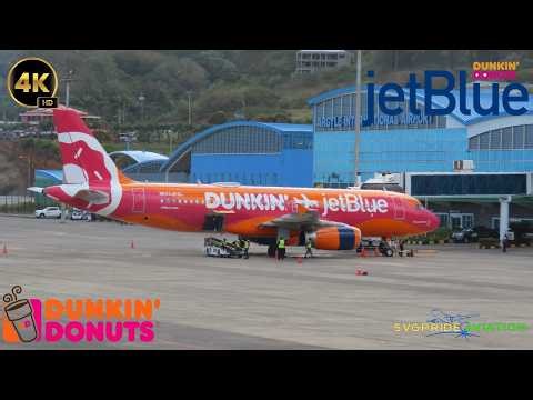 Argyle International: Dunkin Donuts livery, First visit - A320-200 - JetBlue Airways